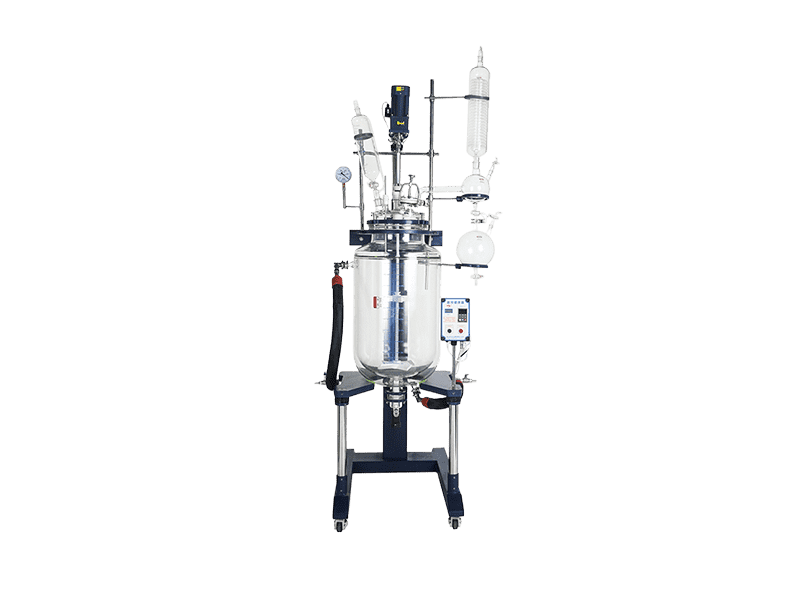 予华 YSFT-20L托盘型变频调速双层玻璃反应釜