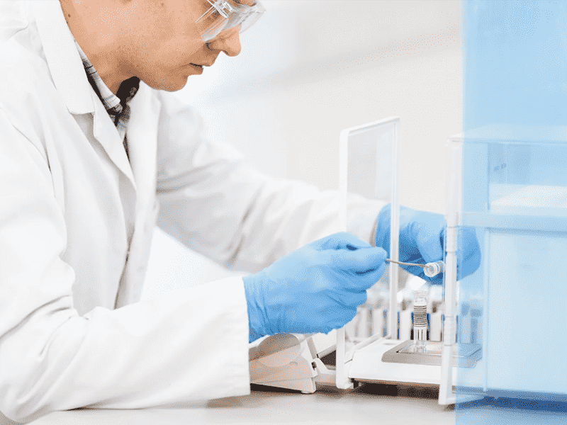 分析天平在化学试剂称量实验中的操作步骤