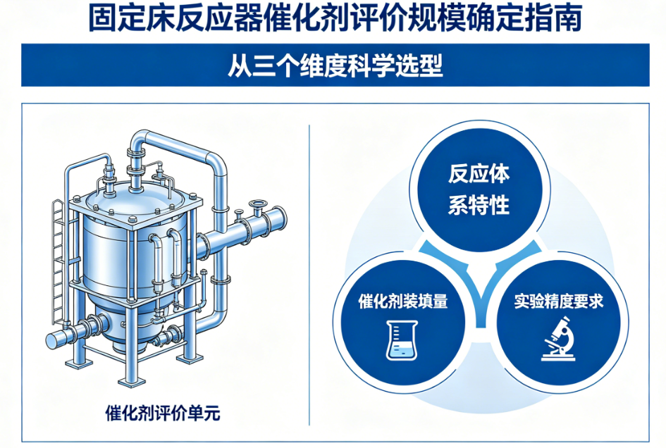 固定床反应器做催化剂评价用多大规模？从这三个维度确定