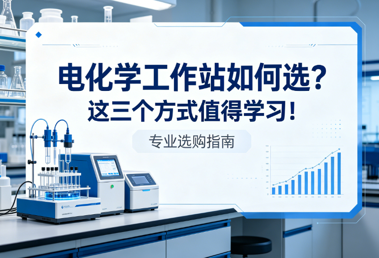 电化学工作站如何选？这三个方式值得学习！