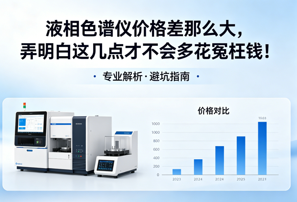 液相色谱仪价格差那么大，弄明白这几点才不会多花冤枉钱！