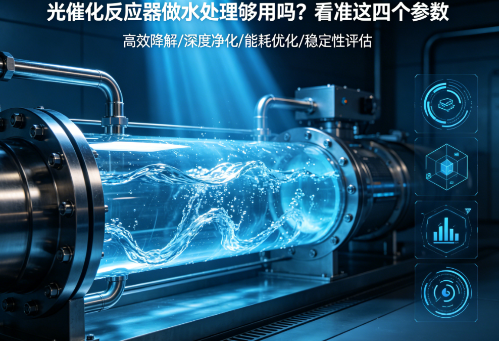 光催化反应器做水处理够用吗？看准这四个参数